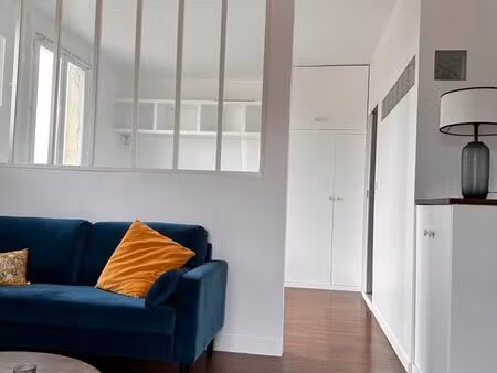 2p meublé 38 m² rénové – viroflay haras – proche versailles & gares