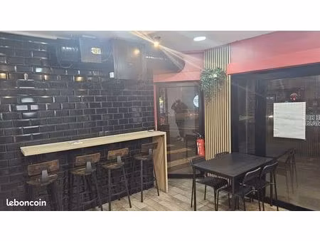 à vendre – fonds de commerce snack / restauration rapide – 57 000 (négociable)