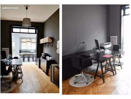 local professionnel 49m² rénové – terrasse 34m² – la madeleine