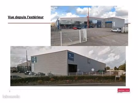 à louer batiment industriel 1000 m2