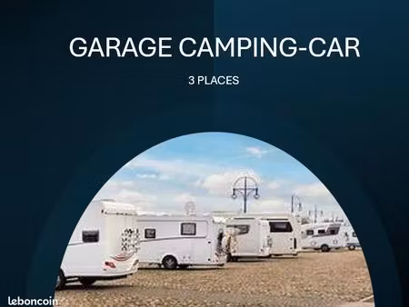 garage camping car et caravane