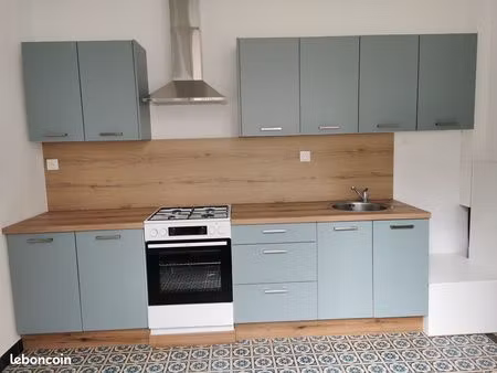 maison au rdc 1 chambre avec beau jardin en secteur calme