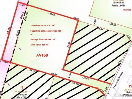 vente terrain juillan