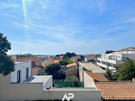 3 pièces 80 m² - 80m2 - 300m de la mer - la rochelle