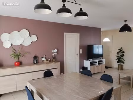 maison 117 m2 + double garage 45 m2