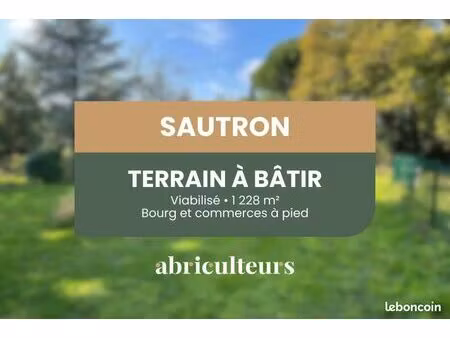 terrain 1 228 m² sautron