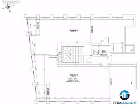 bureaux 120 m² le pont de claix