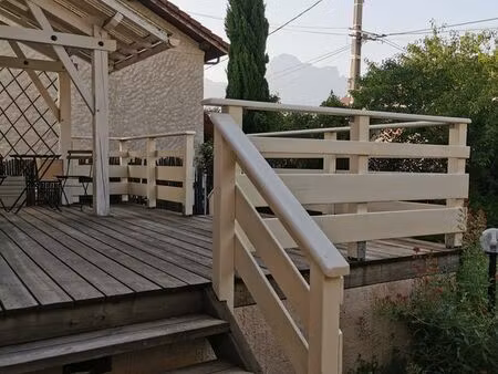 maison individuelle 3p  cave et garage avec jardin à louer