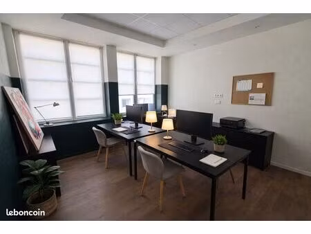 bureau privé dans un espace coworking - entre gare et centre ville