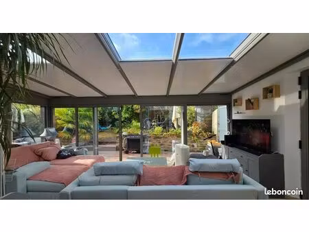 maison ancienne avec extension moderne vitrée nantes bouguenais les couëts 4/5 chambres  j