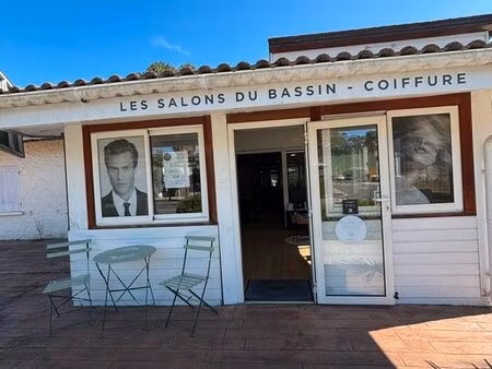 fonds de commerce- salon de coiffure rénové-claouey (cap ferret)