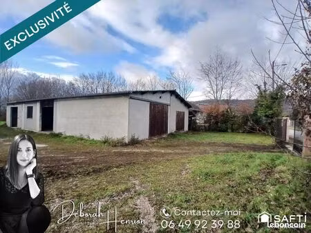 entrepôt 230 m² cessieu