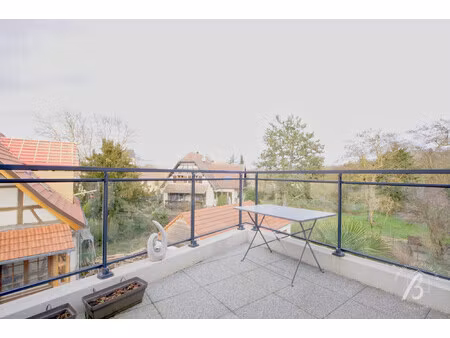 t3 de 70 m² avec grande terrasse et vue dégagée – scharrach