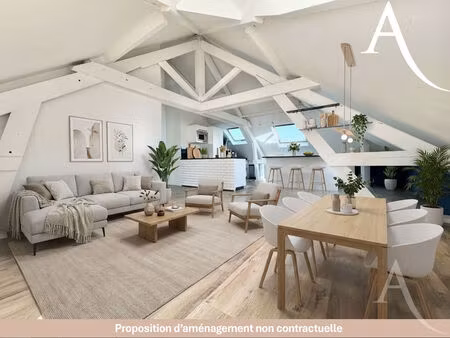 terville en dernier étage - t3 rénové (94m²) faibles charges - coup de coeur