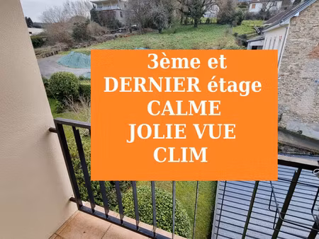tulle - appartement t3 au 3eme et dernier etage
