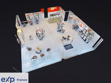 fonds de commerce coiure 127 m²
