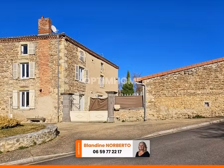 maison 176 m² habitables - jardin - cour - grange chauriat (63)