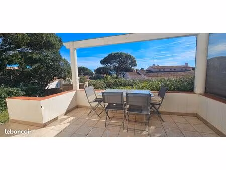 t2 bas de villa avec jardin