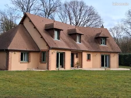 a louer-maison f6 de 200m2-secteur mesnils-sur-iton (20 minutes d'évreux et de dreux)