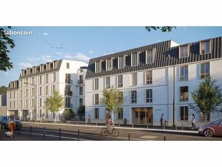 t3 neuf meublé 54m² + parking