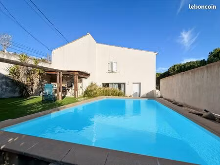 maison 110 m2 meublée piscine garage
