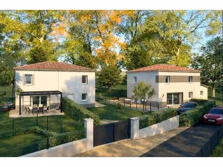terrain avec maison neuve à vendre