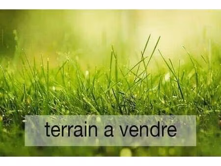 terrain constructible viabilisé à vendre