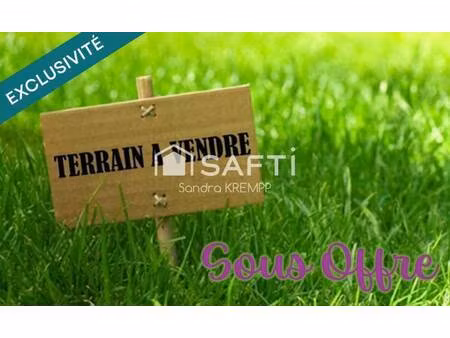 terrain constructible à vendre