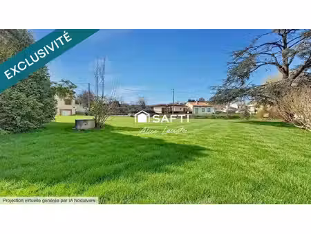 terrain constructible à vendre