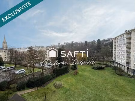 a rénover - appartement t4 86m² - sainte adresse