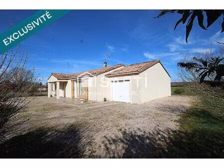 plain-pied - 2 chambres - garage - veranda