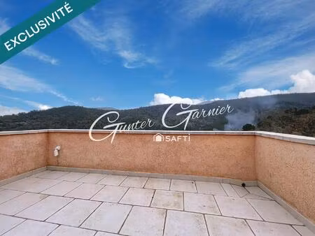 maison de village - vue panoramique - jardin - terrasse tropézienne - nature souveraine et