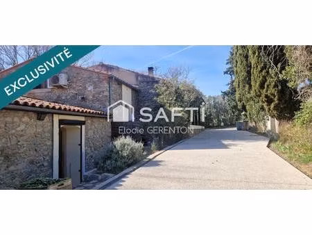 mas catalan en pierre avec piscine + gîte