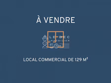 larmor-plage : excellente situation pour ce local d'activité