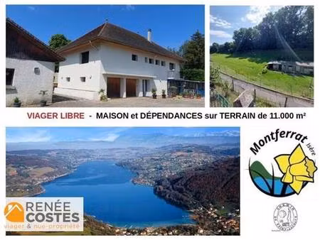 viager libre - f82-h78 ans - montferrat (38620)