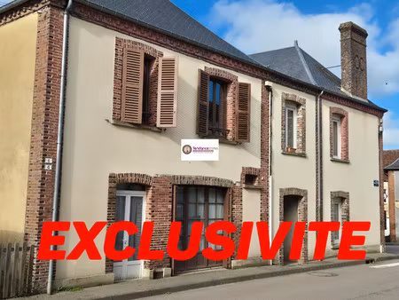 a vendre en exclusivite grande maison de ville