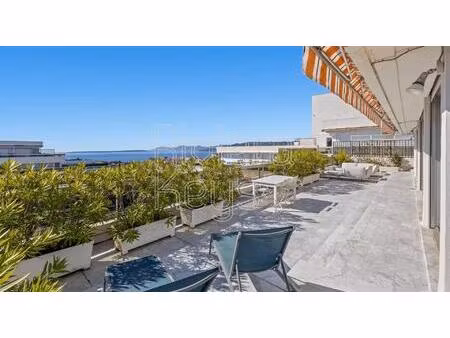 juan-les-pins – rostagne : villa sur le toit avec vue mer panoramique