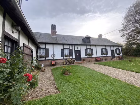 vente maison 5 pièces 87 m² à haudricourt (76390)  153 000 €