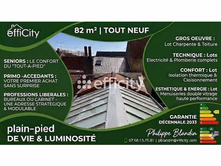 vente maison 5 pièces 82 m² à berck (62600)  208 900 €