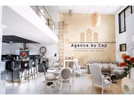 courseulles sur mer - loft 107m² avec terrasses et parking