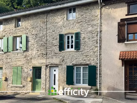vente maison 3 pièces 60 m² à chasse-sur-rhône (38670)  175 000 €