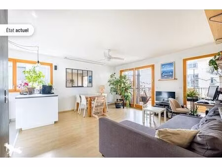 vente appartement 4 pièces 85 m² villeurbanne (69100)