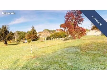 terrain 1230 m² rion des landes