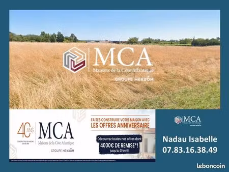 terrain 1 484 m² saint georges des agouts