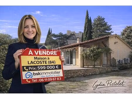 maison provencale de 106 m² à lacoste