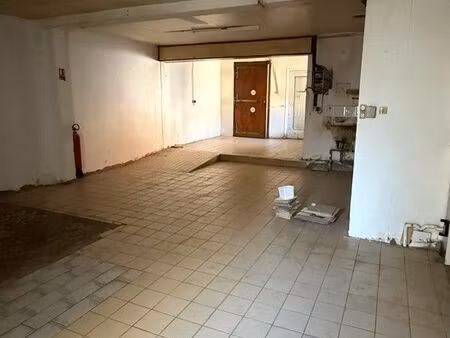 vente d’un local commercial avec habitation
