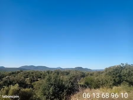 terrain de loisirs jardin potager + eau gratuite accès camping-car cevennes