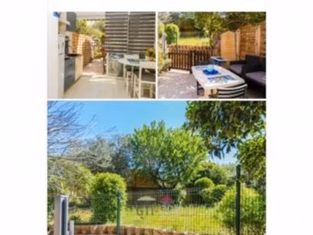 sur sanary t1 meublé avec jardin et parking – disponible au 1er avril