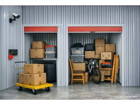 box de stockage sécurisés 1 m² & 3 m²