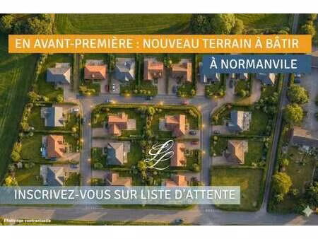 vente terrain à normanville (27930) : à vendre / 356m² normanville